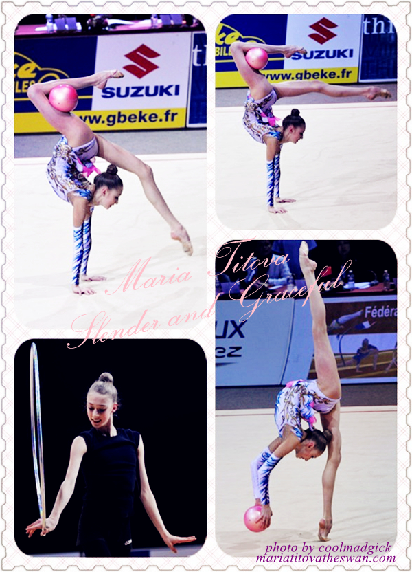 Maria Titova-photo montage-slender and graceful