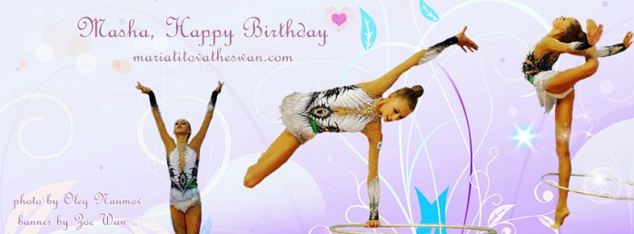 Maria Titova the Swan-Happy Bday 2013 fb banner-Zoe