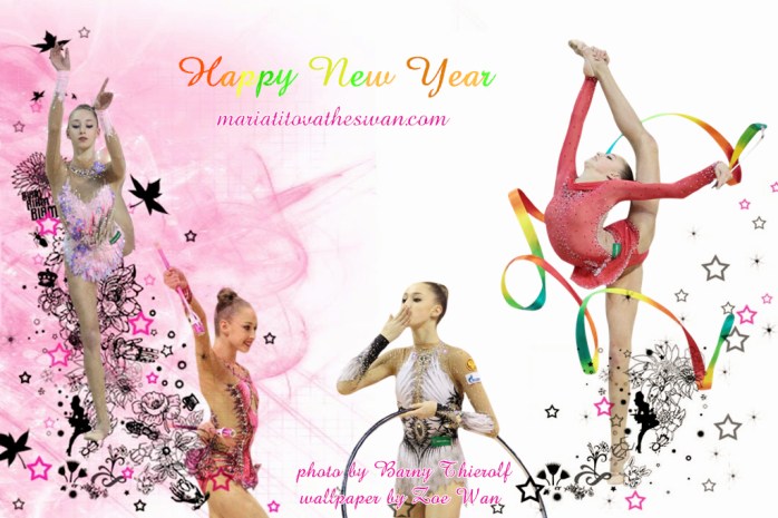 Maria Titova the Swan-Wall-Happy New Year 2014