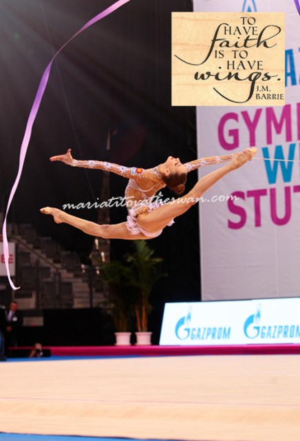 Maria Titova the Swan-to have faith is to have wings