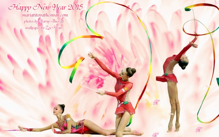 Maria Titova the Swan-Wall-Happy New Year 2015